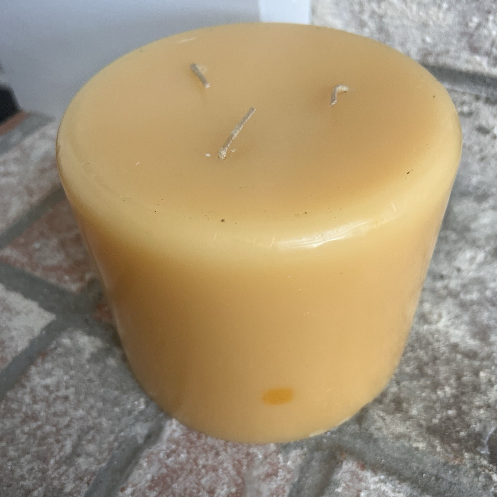VHTF Retired Fall PartyLite GLOWING EMBERS 6 x 5 Petite 3-Wick Candle S65189
