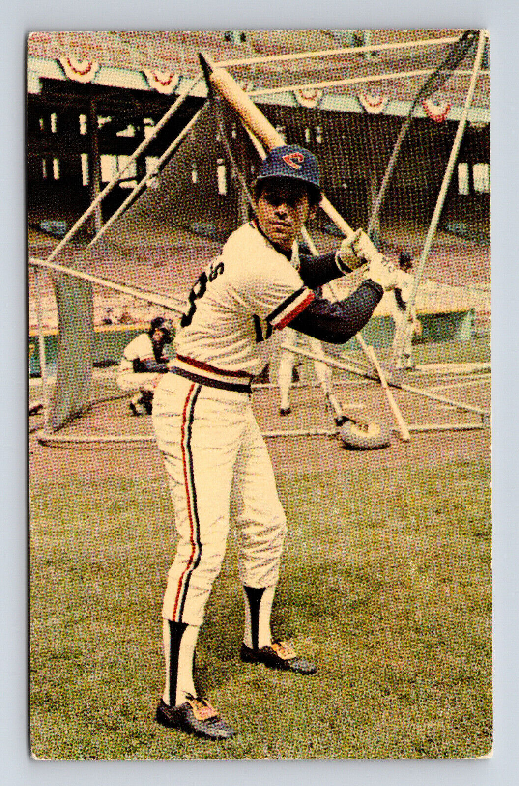 Rosendo Rusty Torres Cleveland Indians Baseball Postcard