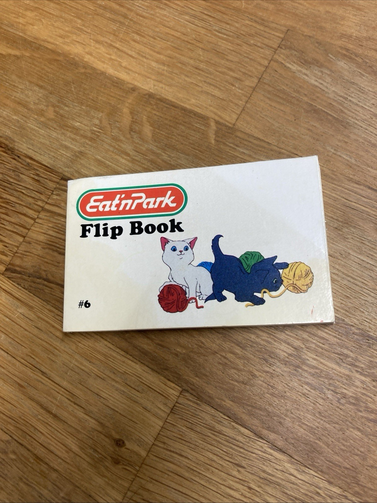 Rare Vintage Eat ‘n Park Flip Book Children’s Menu #6 1980s Rare Vintage Eat ‘n Park Flip Book Children’s Menu #6 1980s