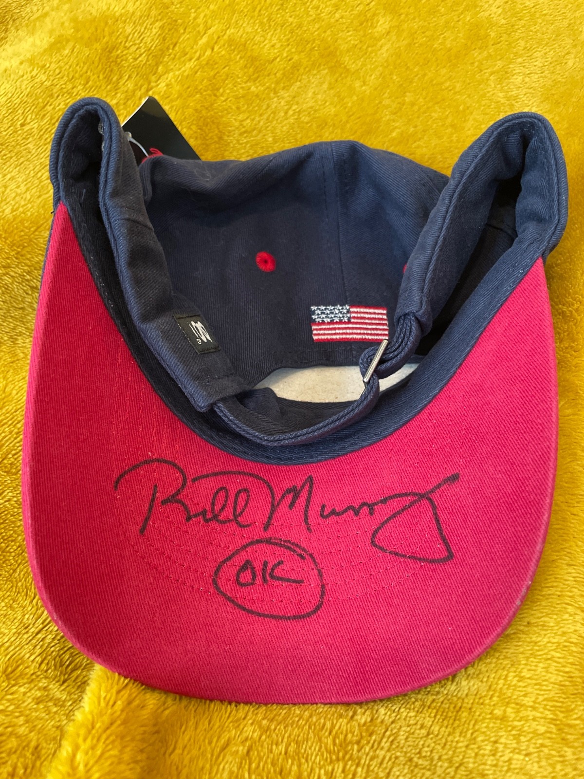 Bill Murray Signed Golf Hat Autographed St. Jude FedEx Event Cap Bill Murray Signed Golf Hat Autographed St. Jude FedEx Event Cap