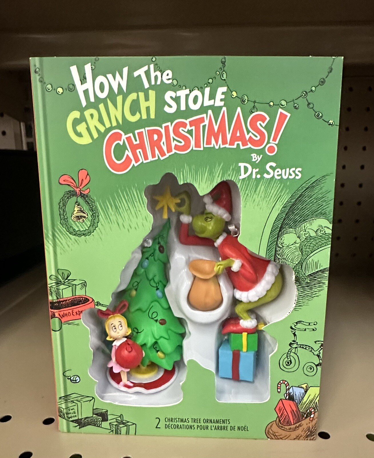 Hallmark 2024 How the Grinch Stole Christmas Ornament Set of 2 Cindy Lou Santa Hallmark 2024 How the Grinch Stole Christmas Ornament Set of 2 Cindy Lou Santa