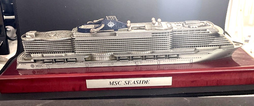 Official Genuine MSC Cruise Line Scale Model Ship Replica Seaside
