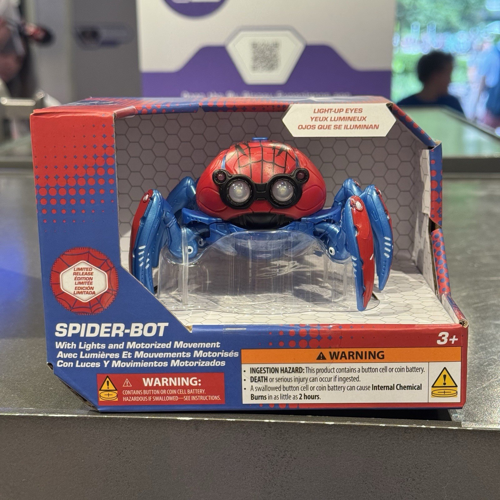 2026 Disney Parks Spider Man Spider Bot Limited Release Lights Movements NIB 2026 Disney Parks Spider Man Spider Bot Limited Release Lights Movements NIB