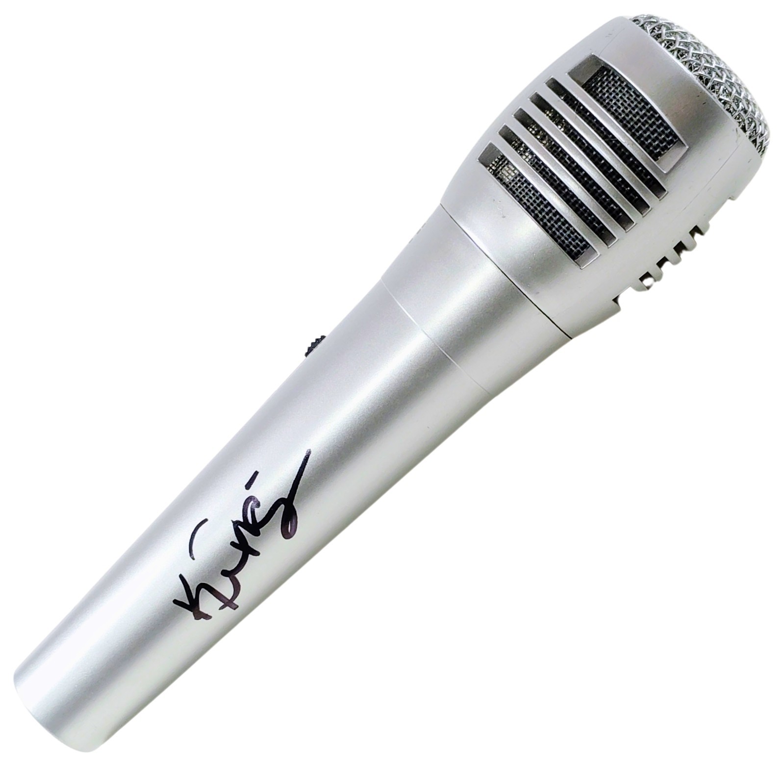Kevin Frazier Signed Pyle Microphone Photo Proof TV Entertainment Memorabilia