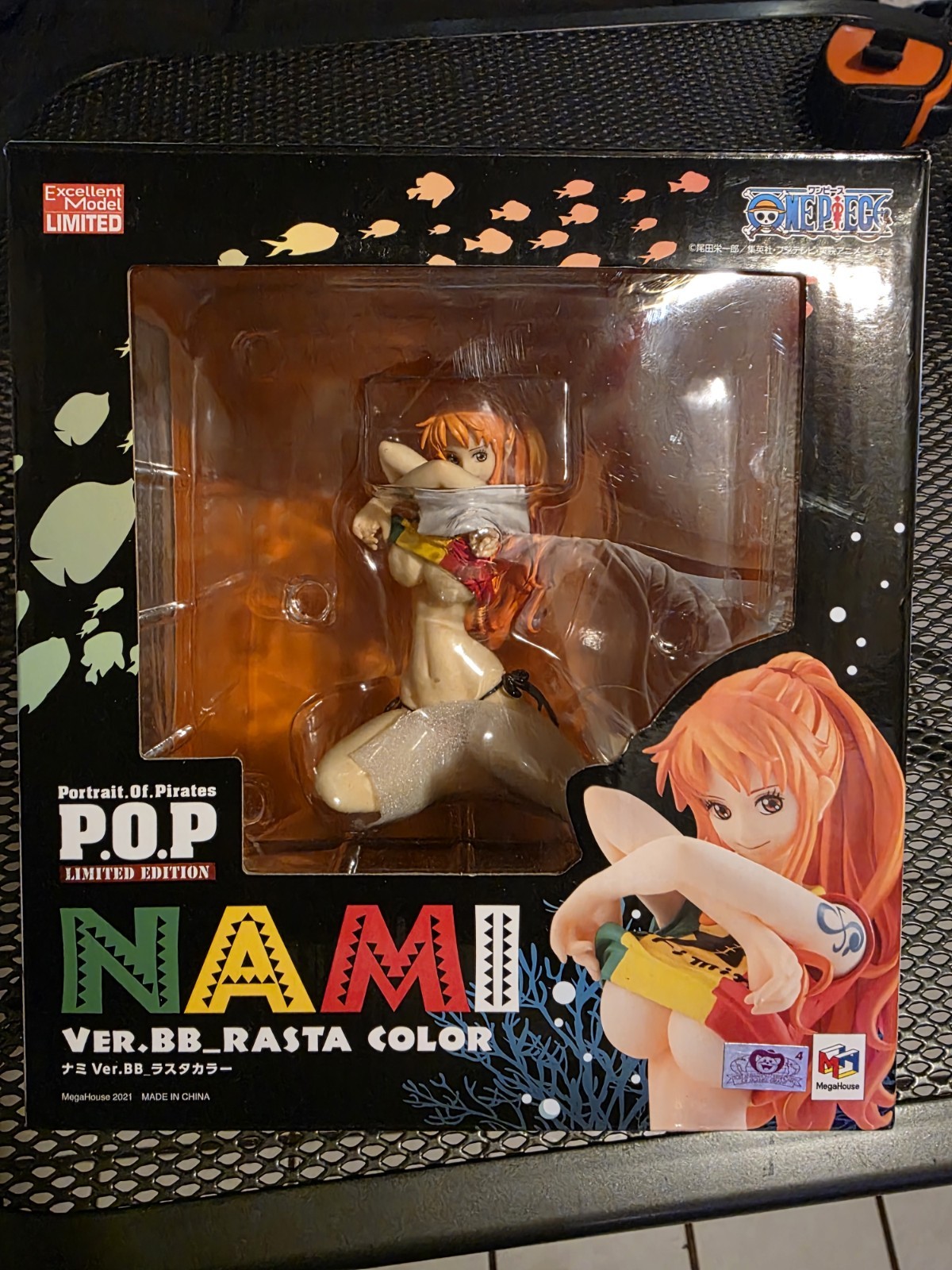 MegaHouse One Piece Nami Portrait.Of.Pirates P.O.P Limited Ver.BB Rasta Figure