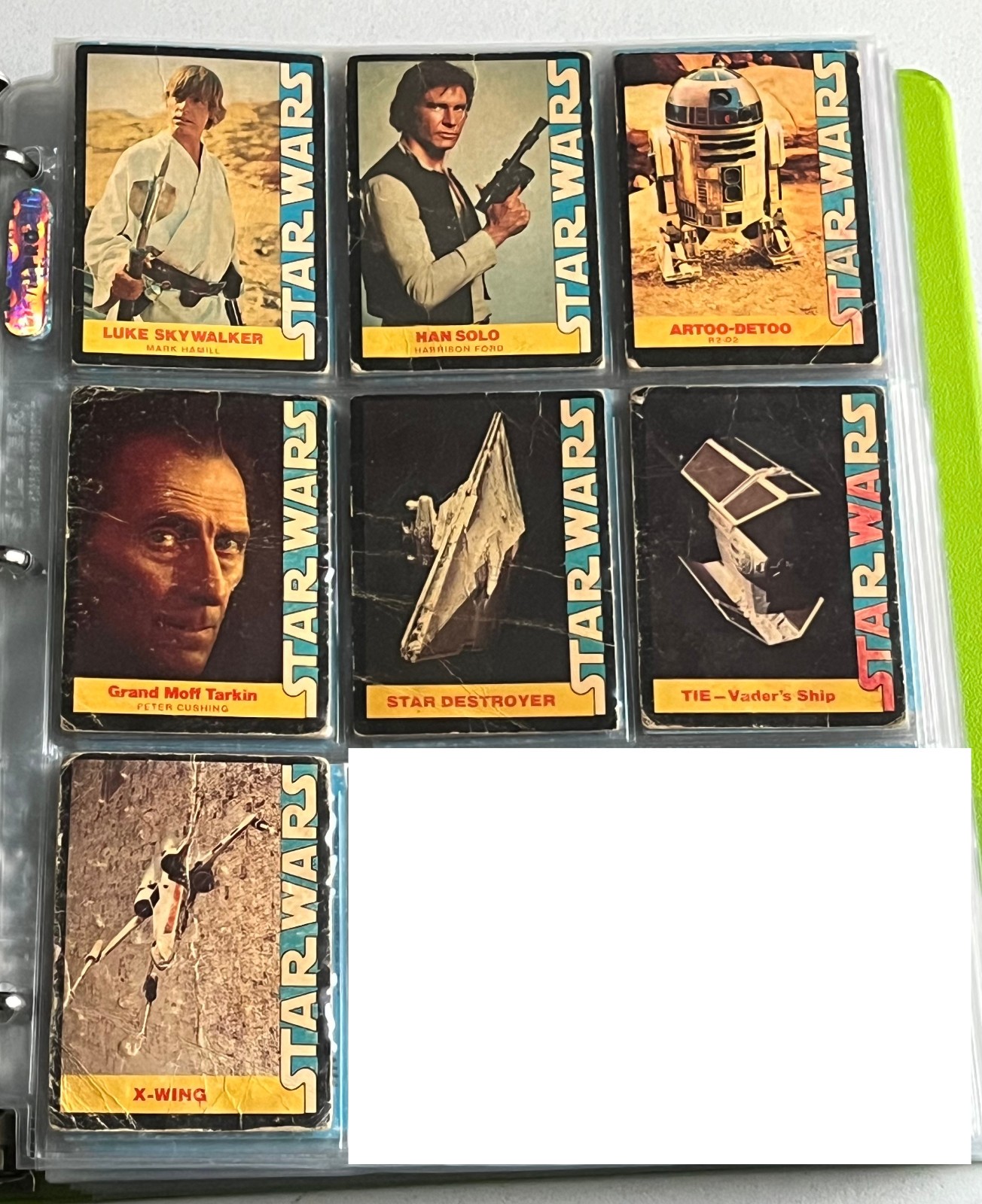 Vintage Card Lot 1977 Topps Star Wars, Indiana Jones Temple of Doom, E.T. etc