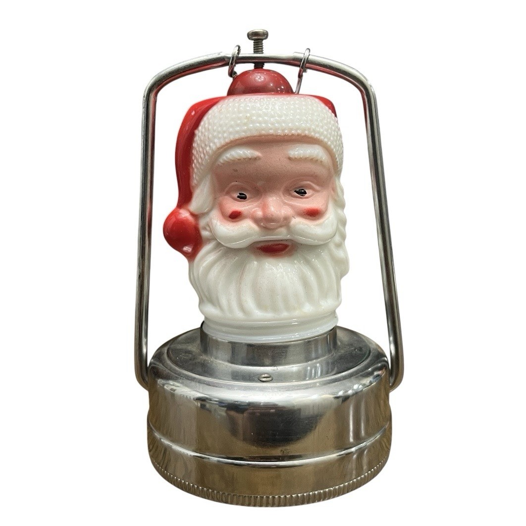 Vintage 1950s Rose Hong Kong Santa Face Battery Operated 5 Vintage 1950s Rose Hong Kong Santa Face Battery Operated 5