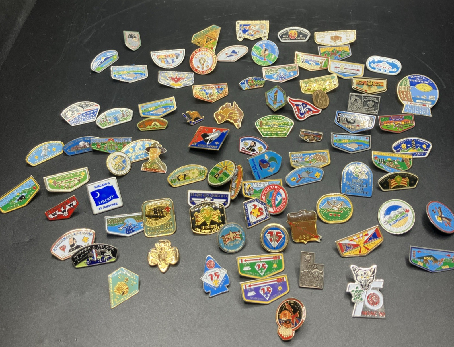 84  Vintage 80's - 90's BSA Pins  - No Backs