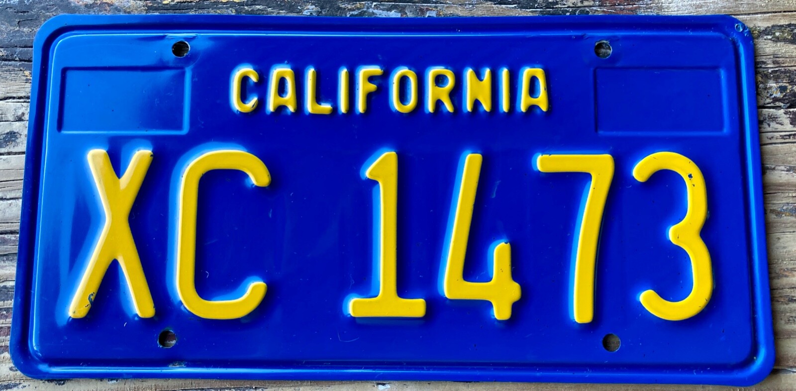 RARE 1971-1973 CALIFORNIA CLASSIC BLUE RARE 1971-1973 CALIFORNIA CLASSIC BLUE