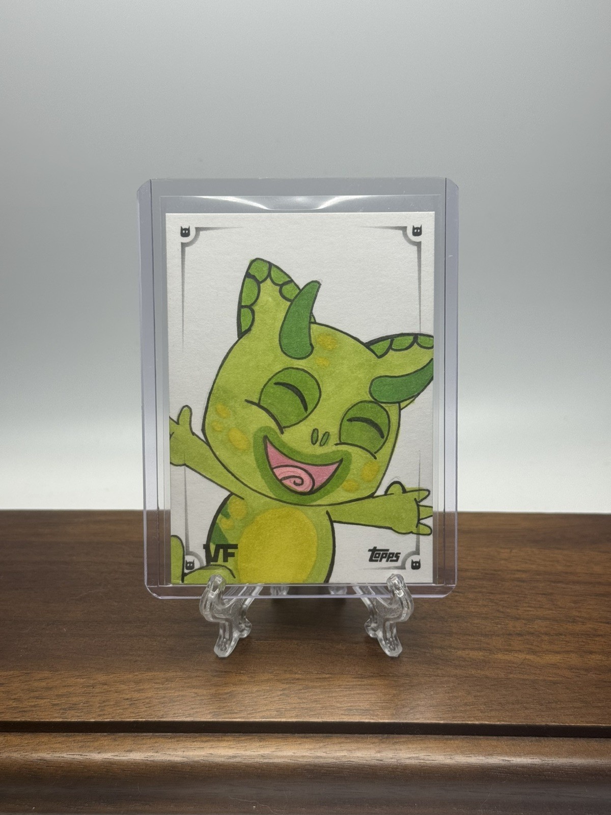 CHARISMATIC CHAMELEON 2026 Topps Chrome VEEFRIENDS Autograph Artist Sketch 1/1 CHARISMATIC CHAMELEON 2026 Topps Chrome VEEFRIENDS Autograph Artist Sketch 1/1