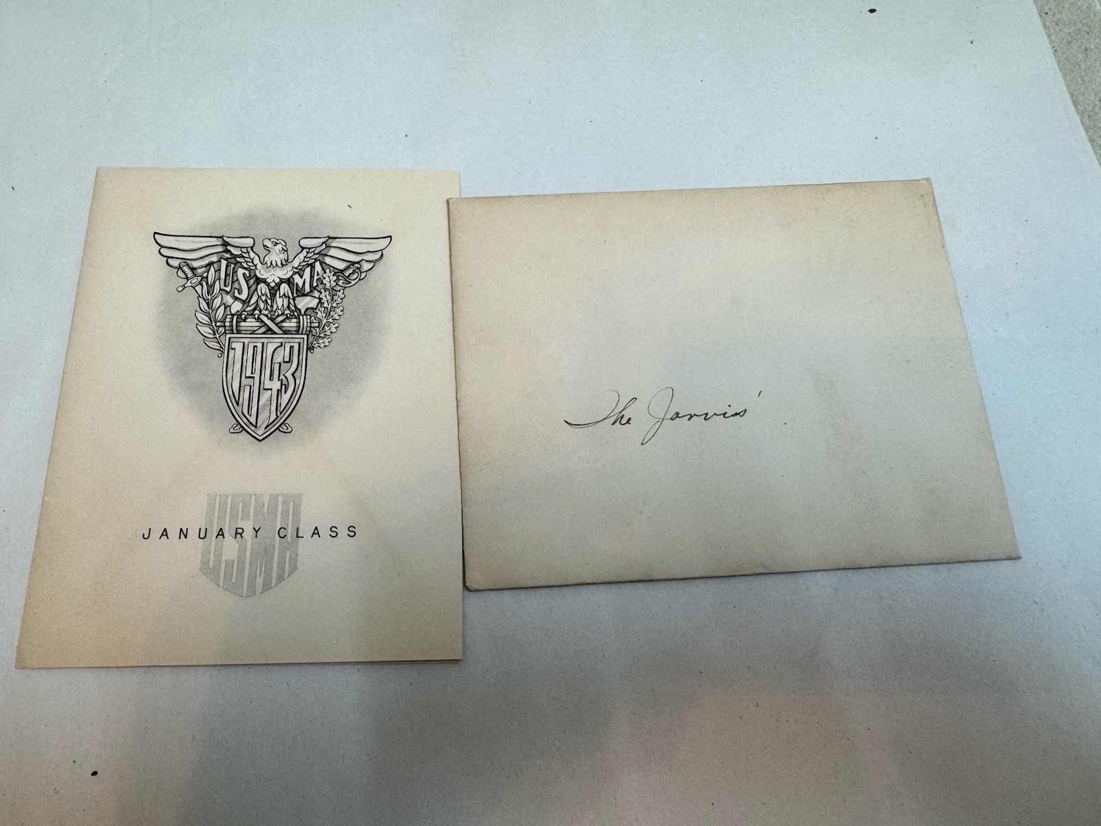 1943 West Point Graduation Exercises Invitation military academy