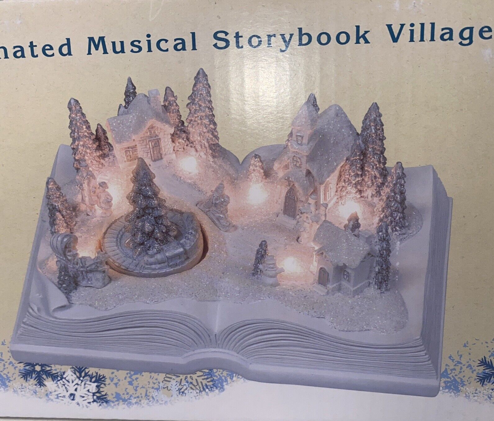 Cracker Barrel Animated Musical Storybook Village 2017 Working 8 Songs Christmas
