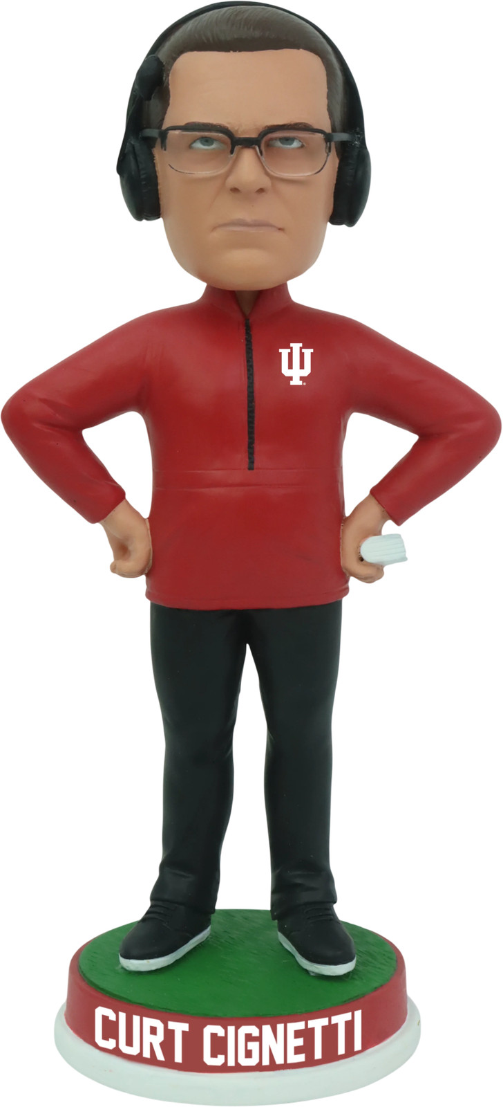 Curt Cignetti Indiana Hoosiers Football Coach Standing Bobblehead NCAA Curt Cignetti Indiana Hoosiers Football Coach Standing Bobblehead NCAA