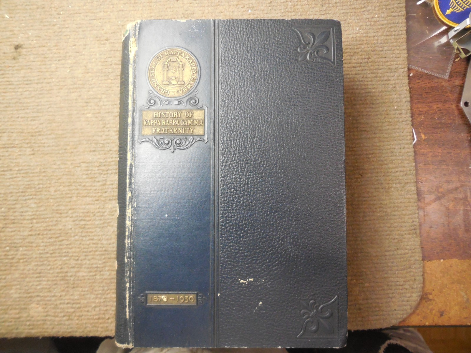 Vintage Original History Of KAPPA KAPPA GAMMA Fraternity 1870-1930 Book Vintage Original History Of KAPPA KAPPA GAMMA Fraternity 1870-1930 Book
