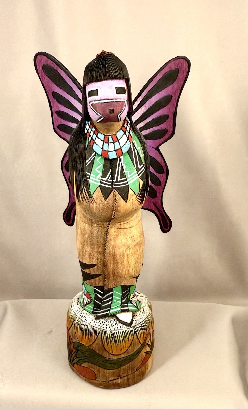 Hopi Butterfly Kachina by Alvin Navasie