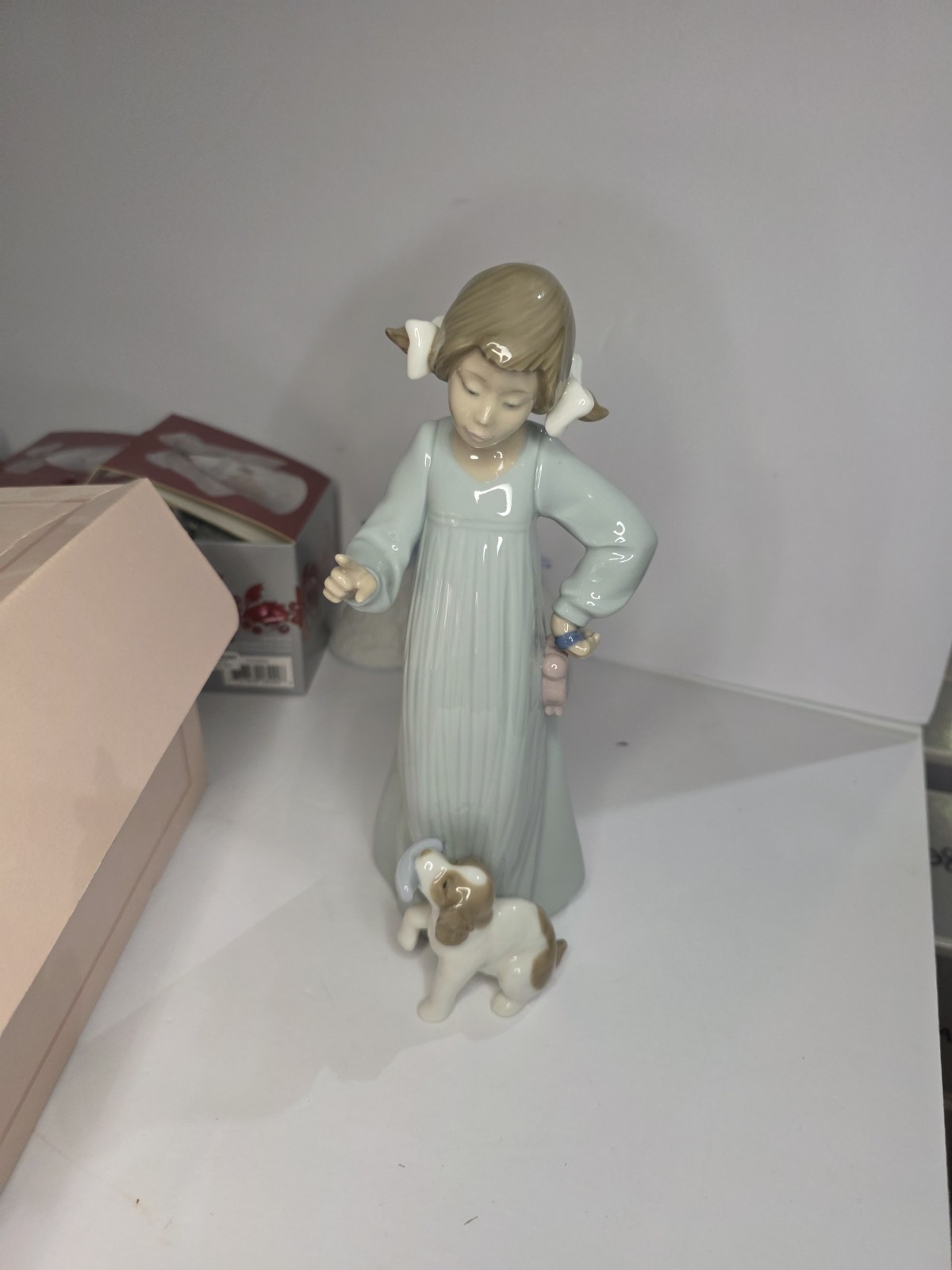 NAO by LLADRO Retired Bad Boy 1163 Figurine with box NAO by LLADRO Retired Bad Boy 1163 Figurine with box