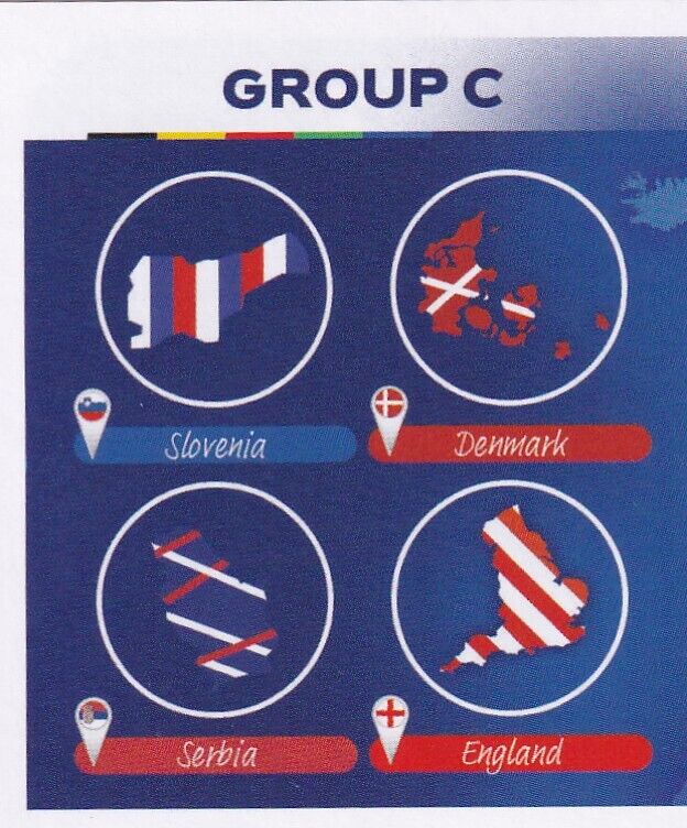 Topps UEFA EURO 2024 Germany Group C/D Sticker - Choose Single Sticker 2/3