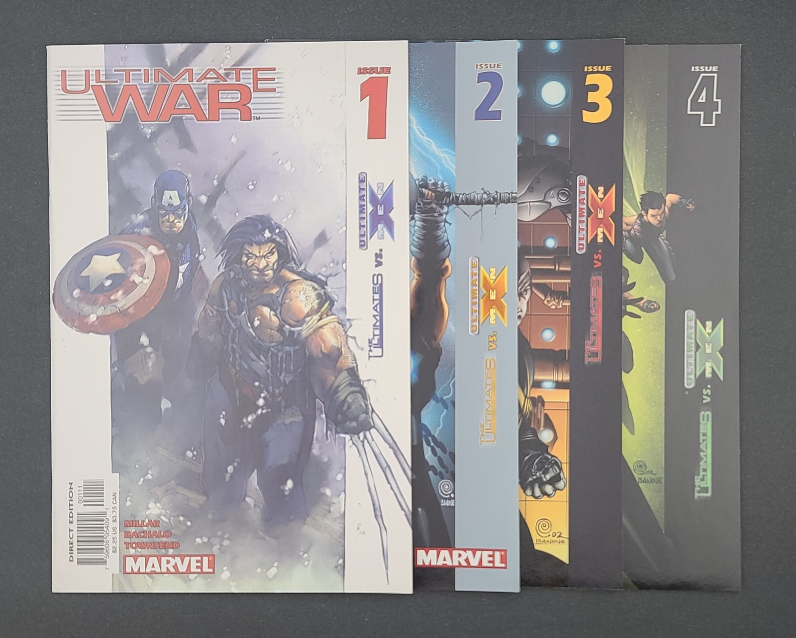 Ultimate War #1-4 Complete Series: Ultimates vs X-Men (Marvel, 2002-03) Ultimate War #1-4 Complete Series: Ultimates vs X-Men (Marvel, 2002-03)