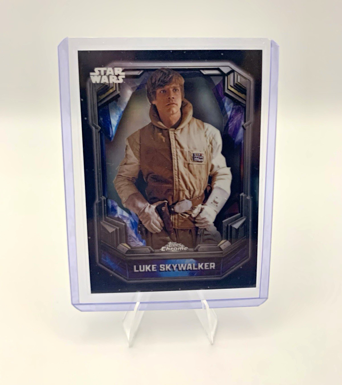 Topps 2026 Chrome Star Wars Cosmic Crystals Insert Luke Skywalker SSP #COS-10 Topps 2026 Chrome Star Wars Cosmic Crystals Insert Luke Skywalker SSP #COS-10
