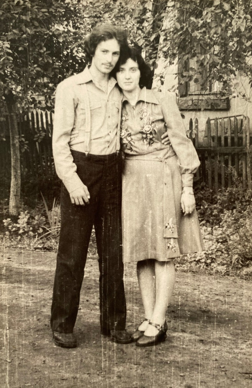 Handsome young man guy & beautiful woman girl soviet life ussr vintage photo Handsome young man guy & beautiful woman girl soviet life ussr vintage photo