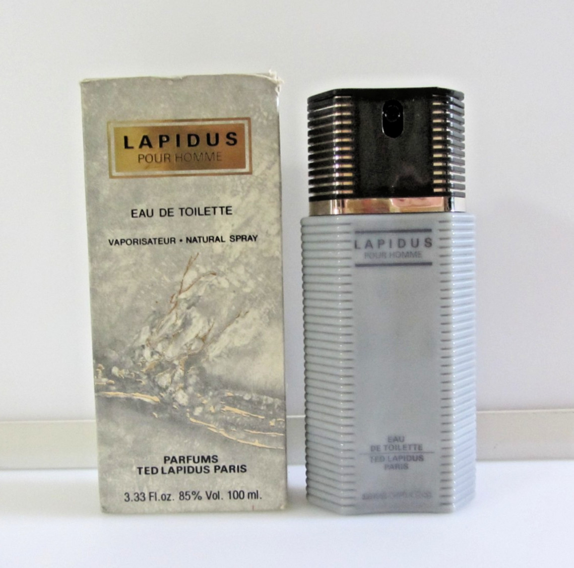 Vintage 1987 Ted Lapidus Pour Homme 100ml 3.33 oz EDT Spray Boxed 1st Edition Vintage 1987 Ted Lapidus Pour Homme 100ml 3.33 oz EDT Spray Boxed 1st Edition
