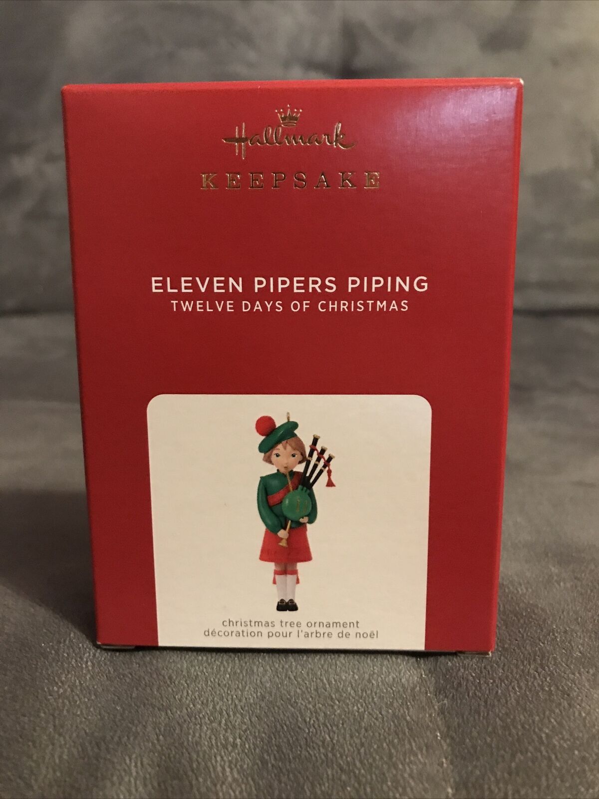 Hallmark Keepsake Twelve Days of Christmas Ornament - Eleven Pipers Piping