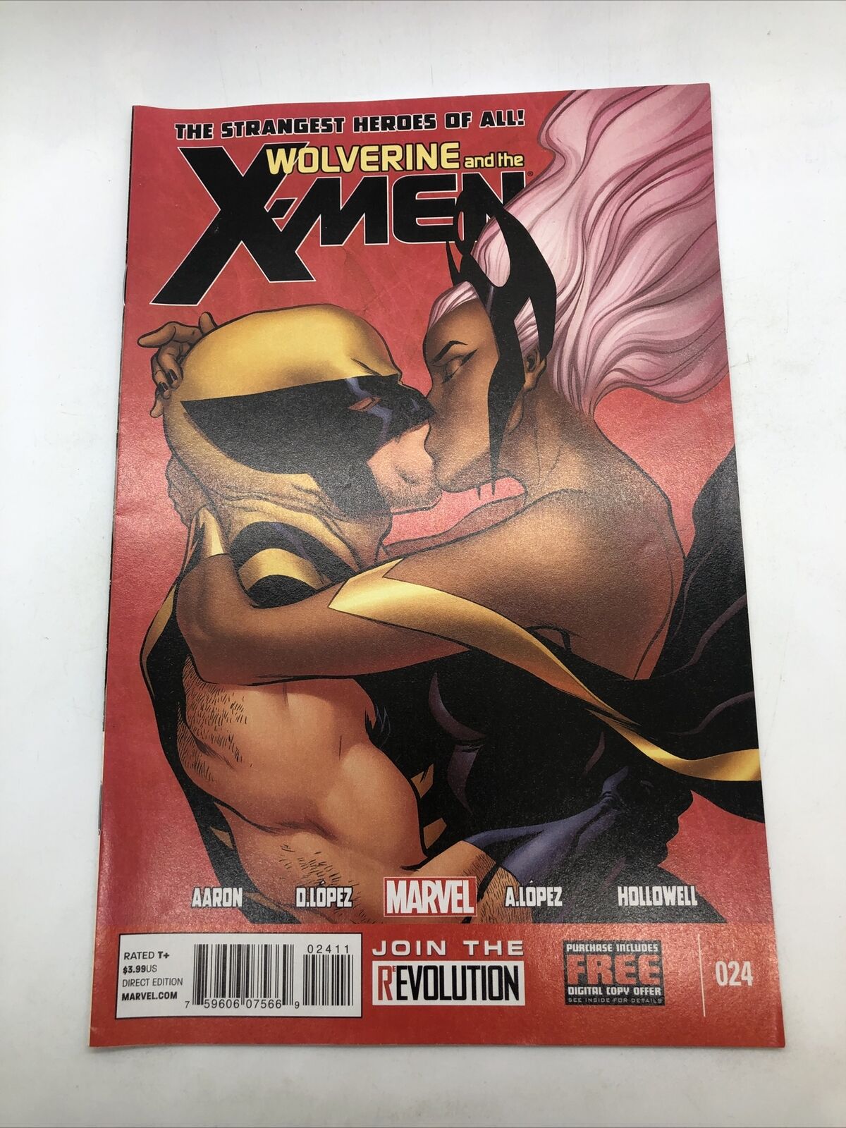Wolverine And The X-Men #24 Marvel 2013 AARON LOPEZ