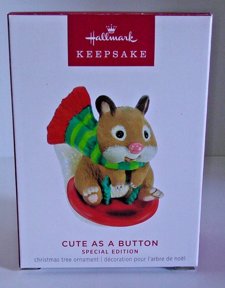 HALLMARK Keepsake Ornament - CUTE AS A BUTTON - 2023 -Special Edition -BRAND NEW HALLMARK Keepsake Ornament - CUTE AS A BUTTON - 2023 -Special Edition -BRAND NEW