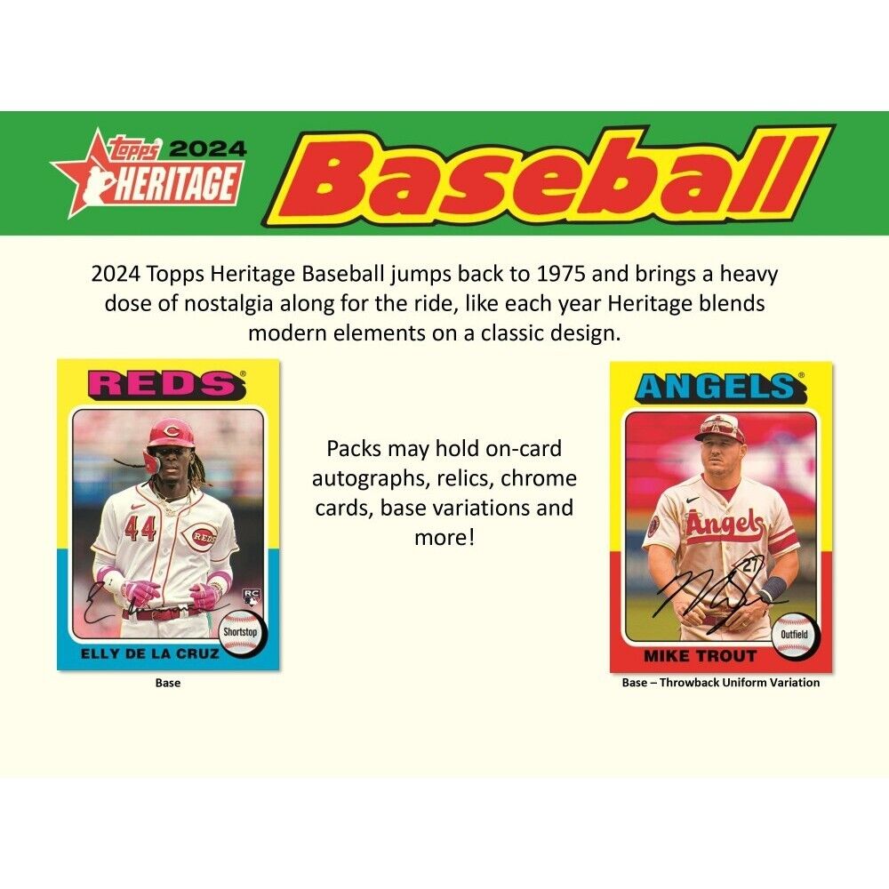 2024 Topps Heritage - Base Short Prints #1-#100 - You Pick - Complete Your Set