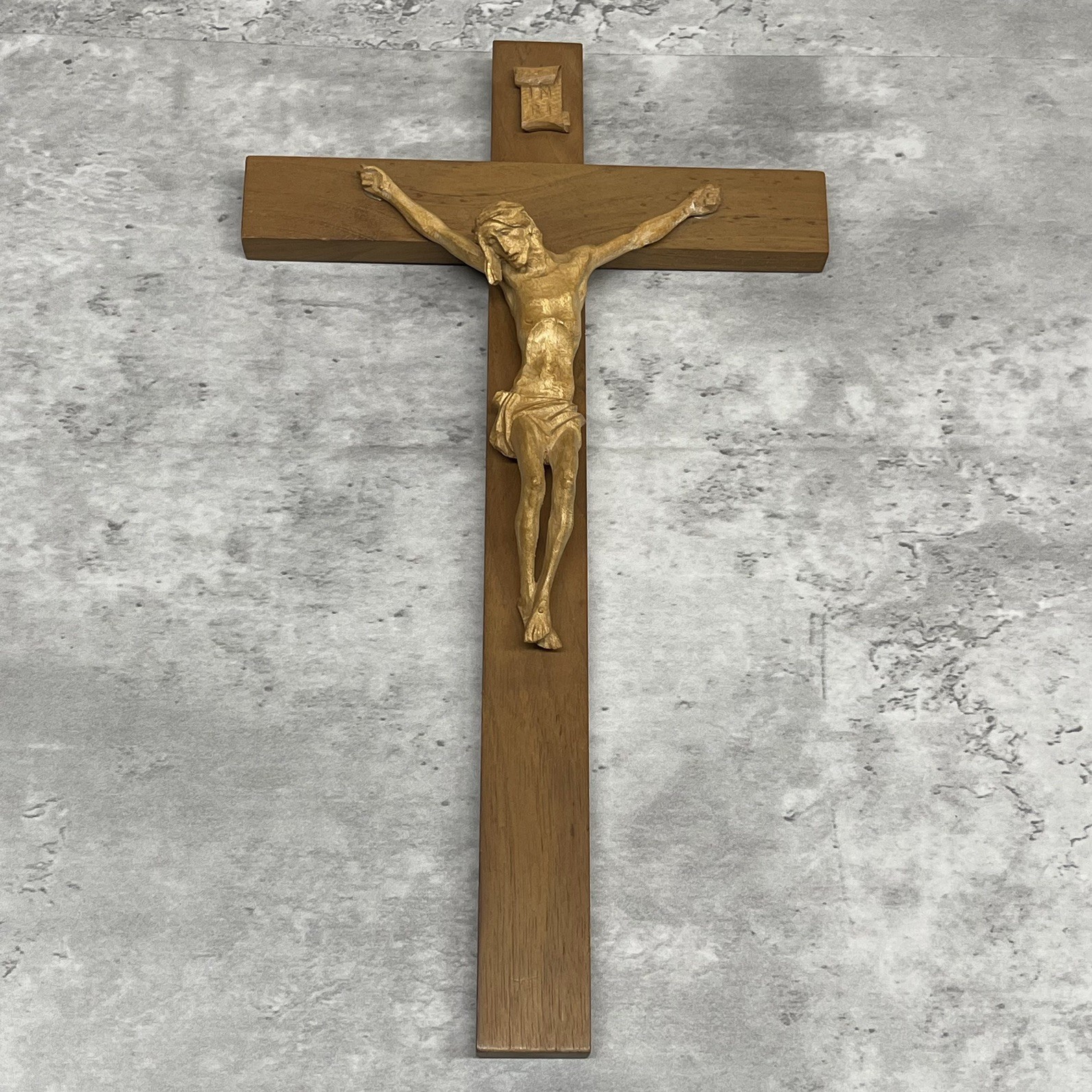 Vintage ANRI ITALY Hand Carved Wood Jesus Christ 13 Vintage ANRI ITALY Hand Carved Wood Jesus Christ 13