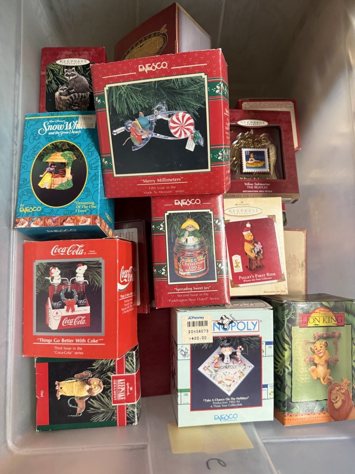 Hallmark Ornaments Mystery Lot - 10 Ornaments Hallmark Ornaments Mystery Lot - 10 Ornaments