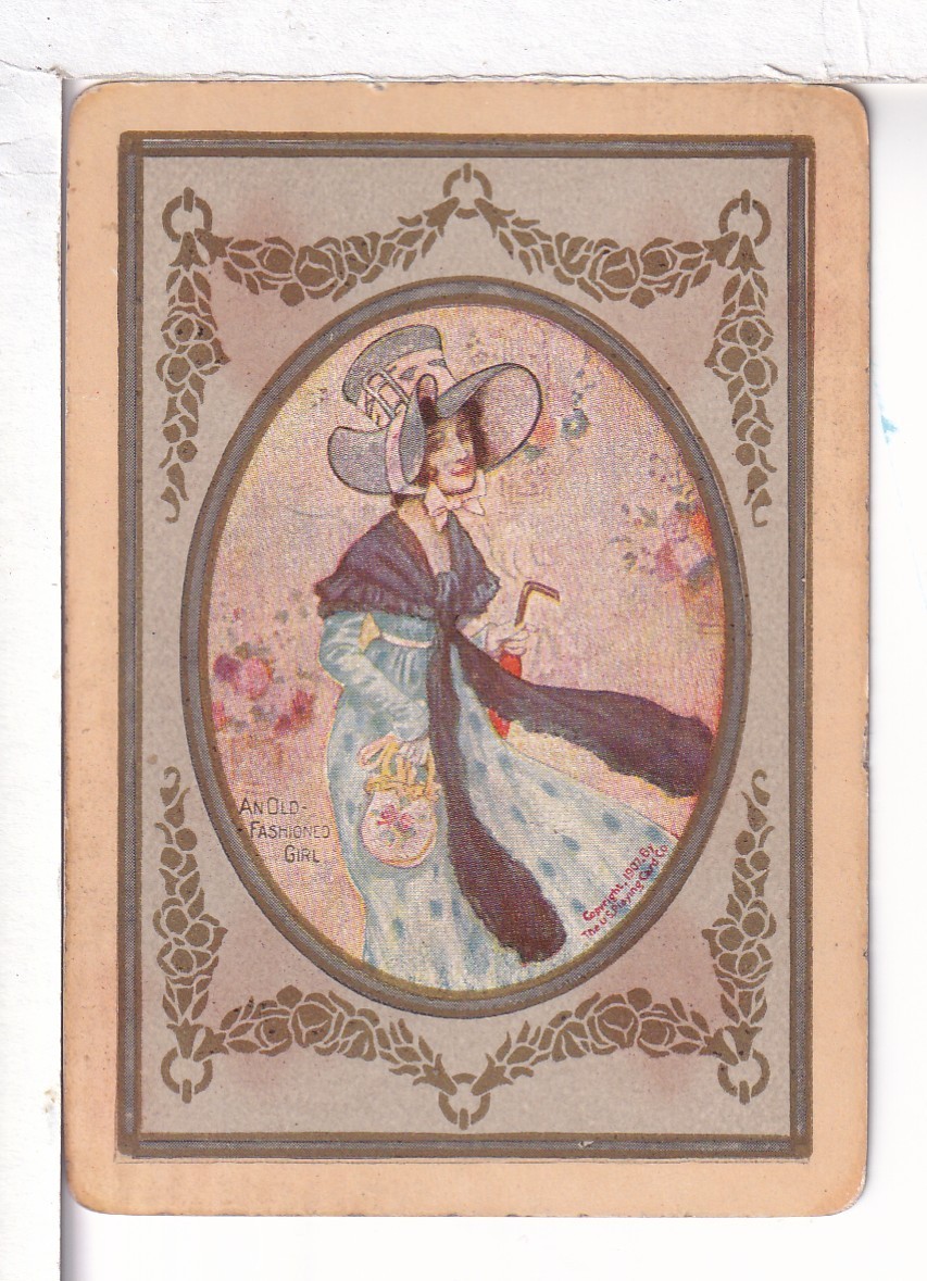 Single Vintage Playing Card US WN Single Vintage Playing Card US WN