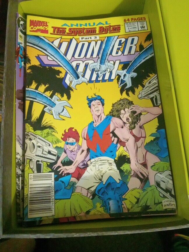 Wonder Man Annual #1 1992 Newsstand MCU Marvel Comics