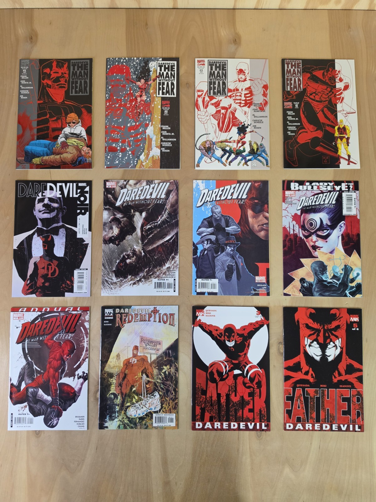 Daredevil Comic Lot Mixed Lot 12 Comics Daredevil Comic Lot Mixed Lot 12 Comics