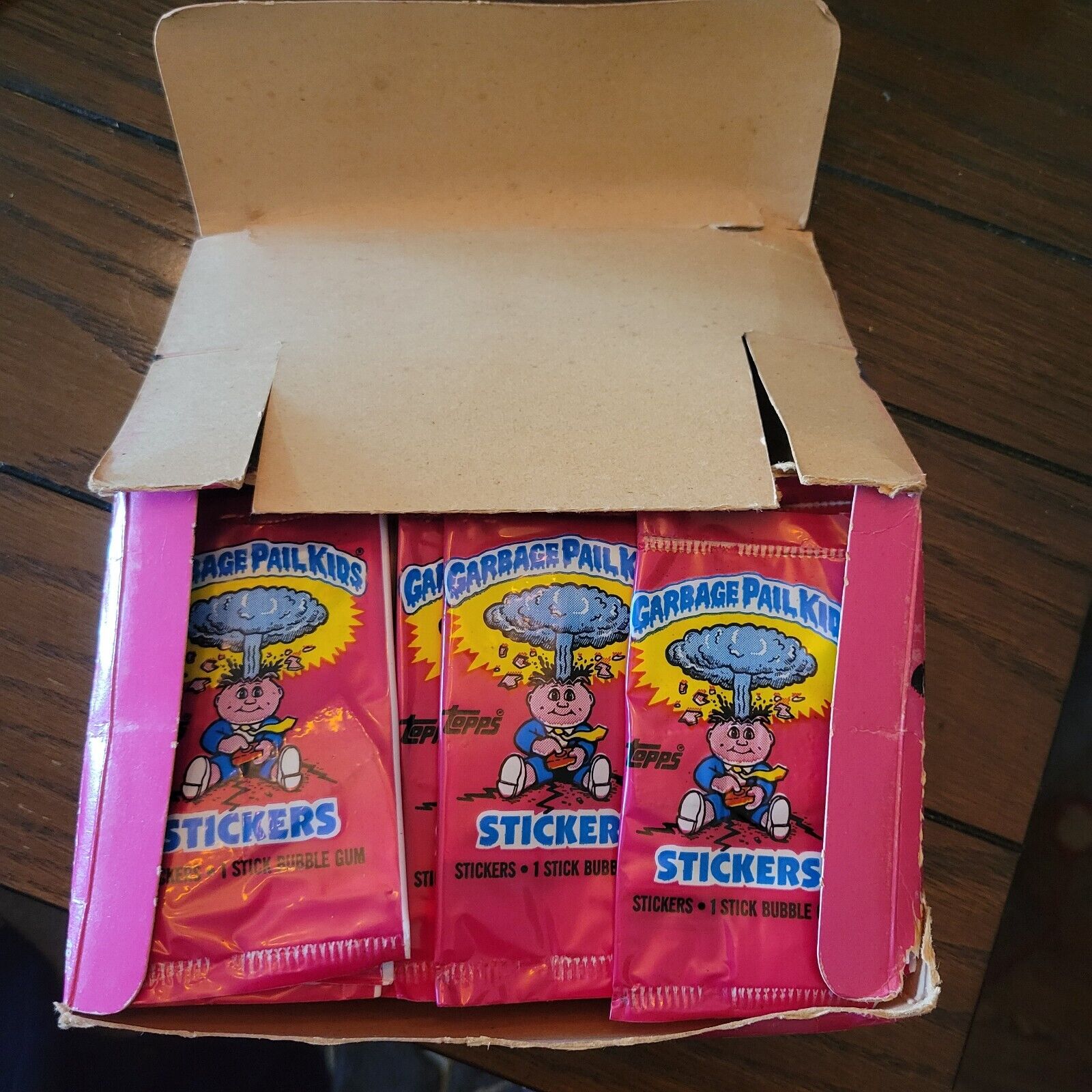 1985 TOPPS GARBAGE PAIL KIDS SERIES 1 UK MINI VER SEALED PACK RARE 45 AVAILABLE