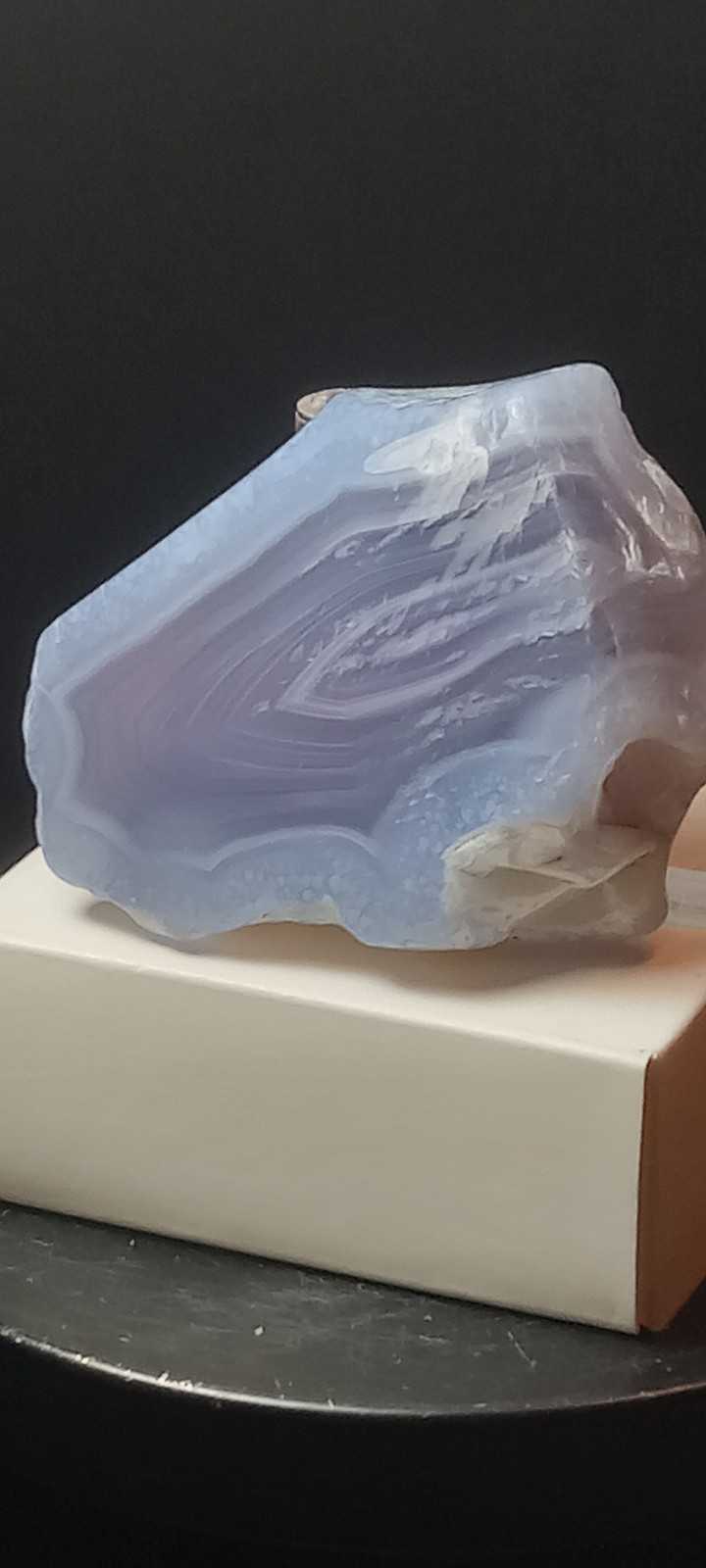 Polished Blue Chalcedony