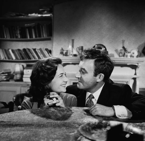 British actors Peter Sellers Virginia Maskell during the filming o- Old Photo British actors Peter Sellers Virginia Maskell during the filming o- Old Photo