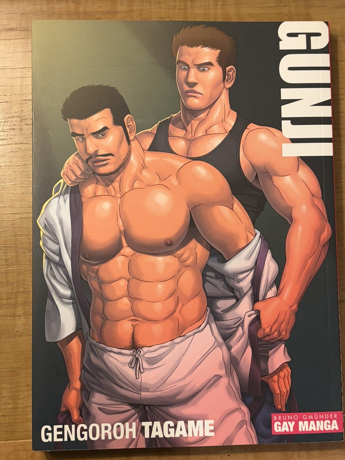 GUNJI Gengoroh Tagame 2014 1st Edition English Gay Manga Bruno Gmunder OOP Rare GUNJI Gengoroh Tagame 2014 1st Edition English Gay Manga Bruno Gmunder OOP Rare