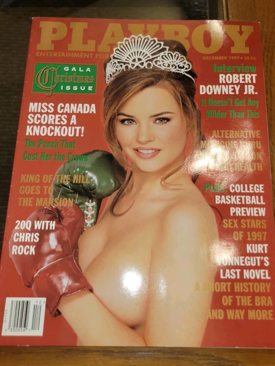 Playboy magazine December 1997