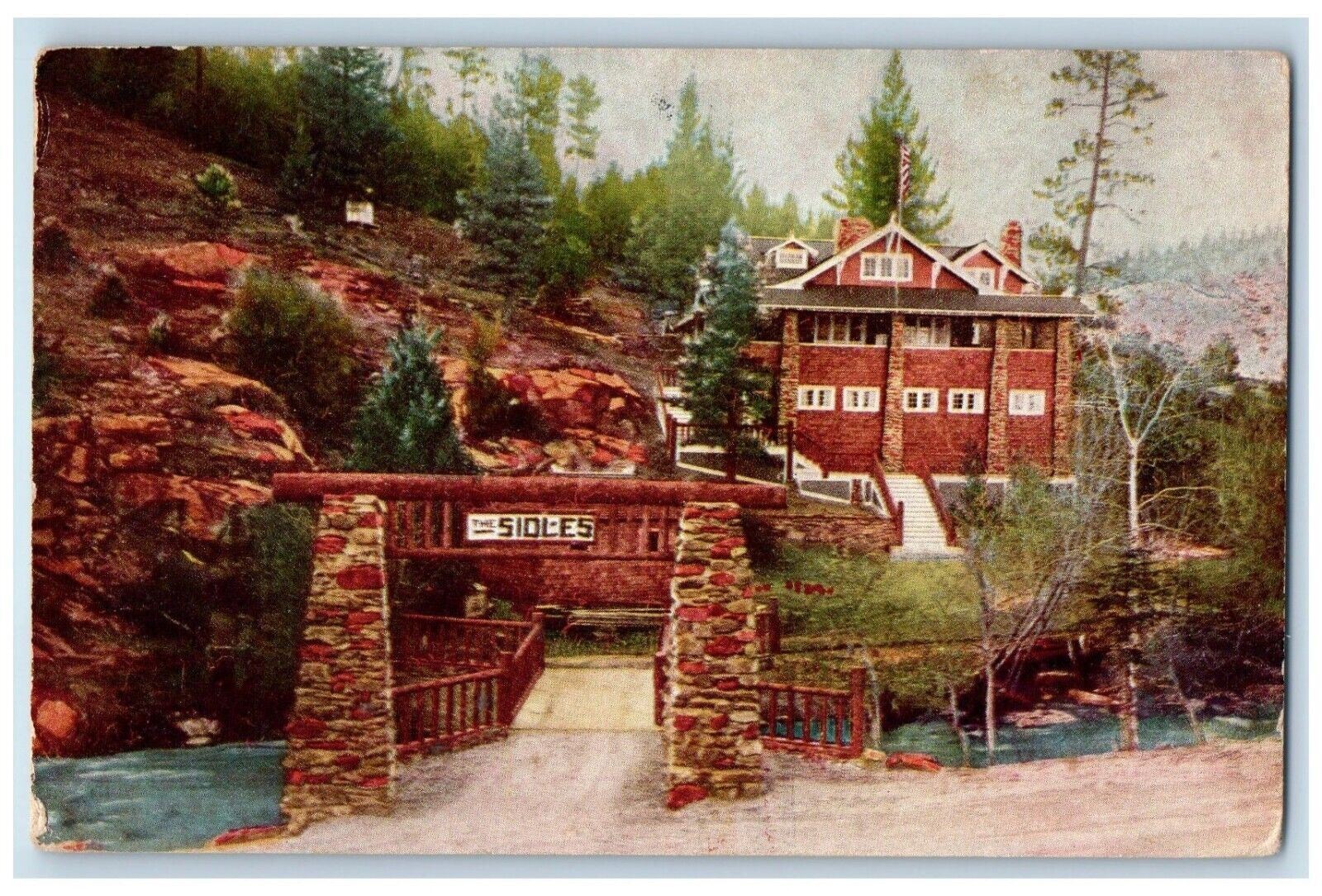 c1920s Troutdale in the Pines 1921 Summer Home Evergreen Colorado CO Postcard c1920s Troutdale in the Pines 1921 Summer Home Evergreen Colorado CO Postcard