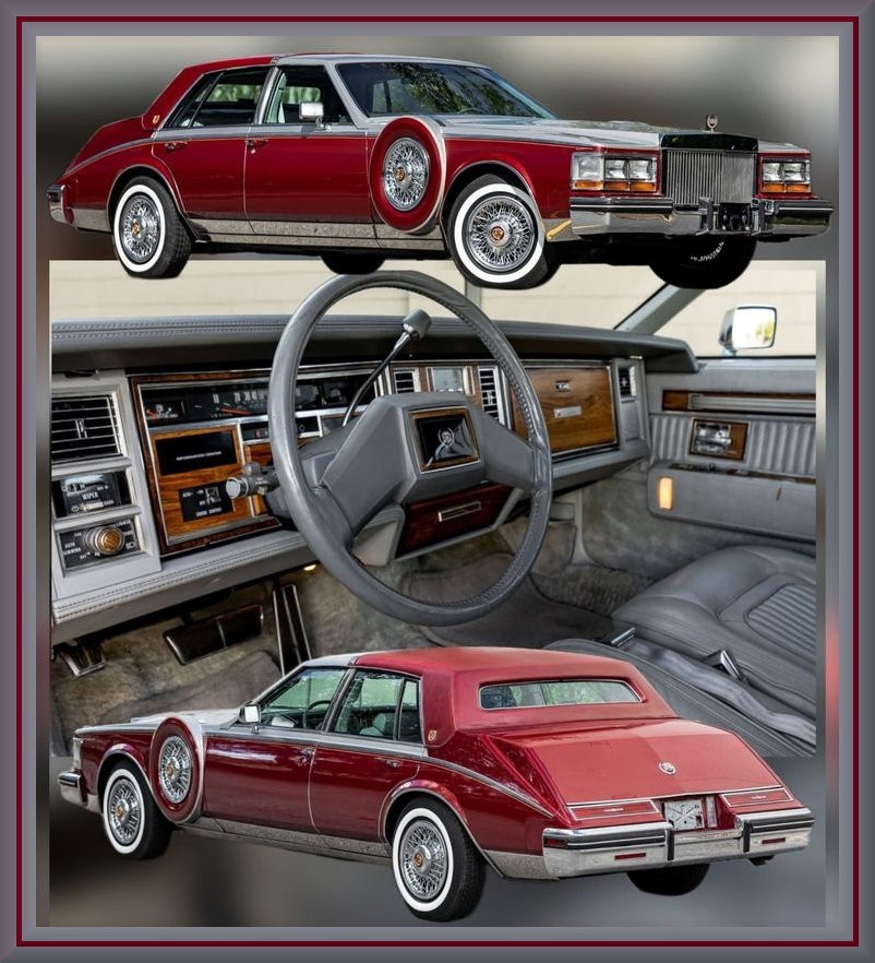 1982 Cadillac Seville Grandeur Opera sedan, Toolbox - Fridge Magnet 42 MIL
