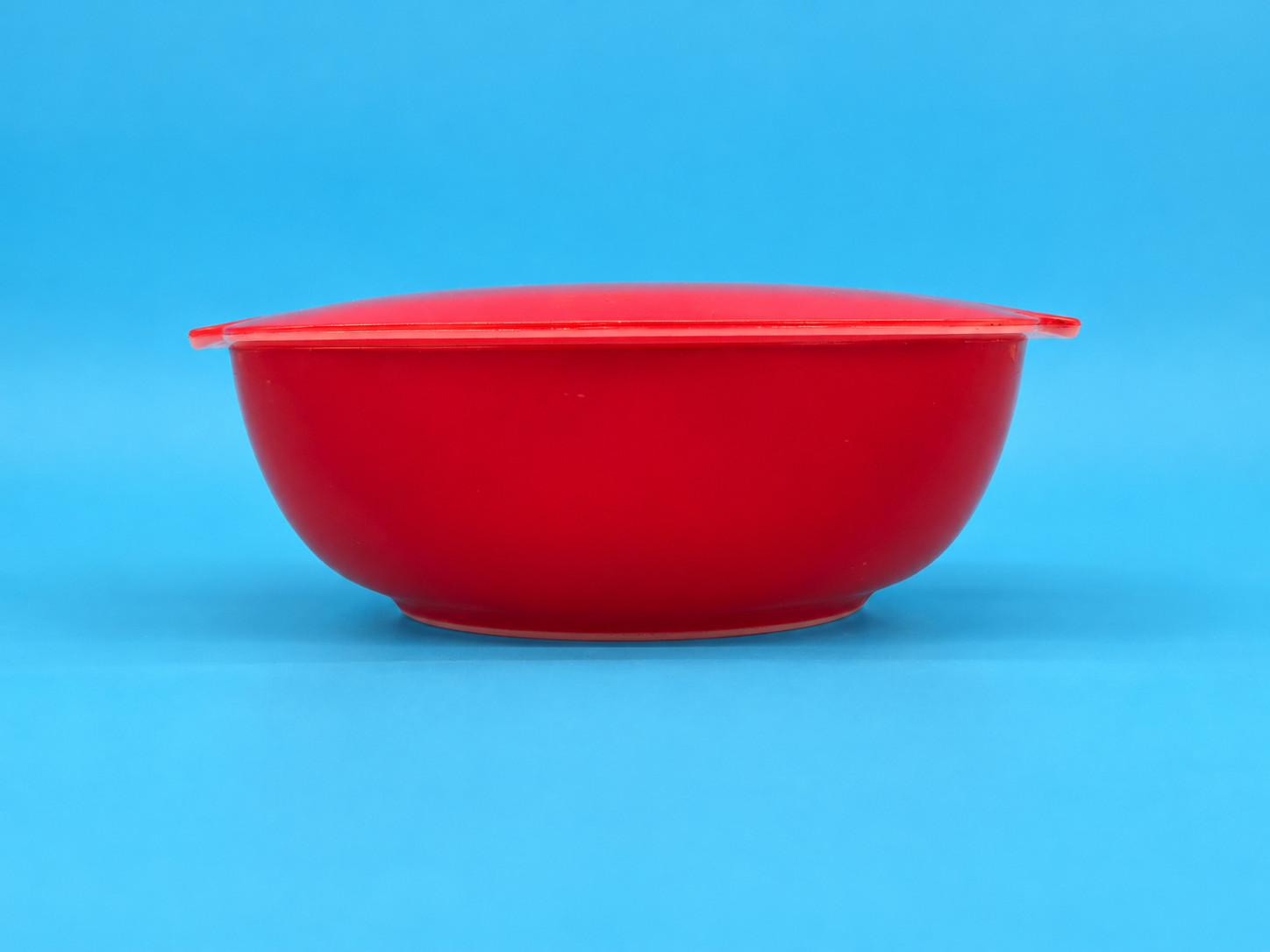 Vintage Pyrex Hostess Red Square Casserole Dish with Lid 1 1/2 Qt 515-B-015 MCM