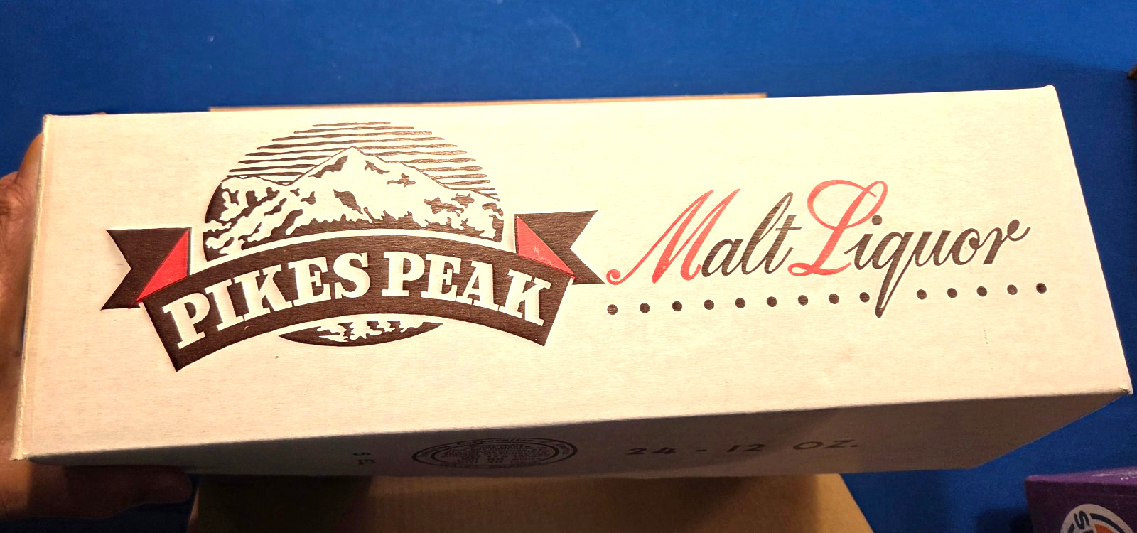 NOS 1950s/60s PIKES PEAK MALT LIQUOR CARDBOARD BOX WALTERS BREWING PUEBLO CO NOS 1950s/60s PIKES PEAK MALT LIQUOR CARDBOARD BOX WALTERS BREWING PUEBLO CO