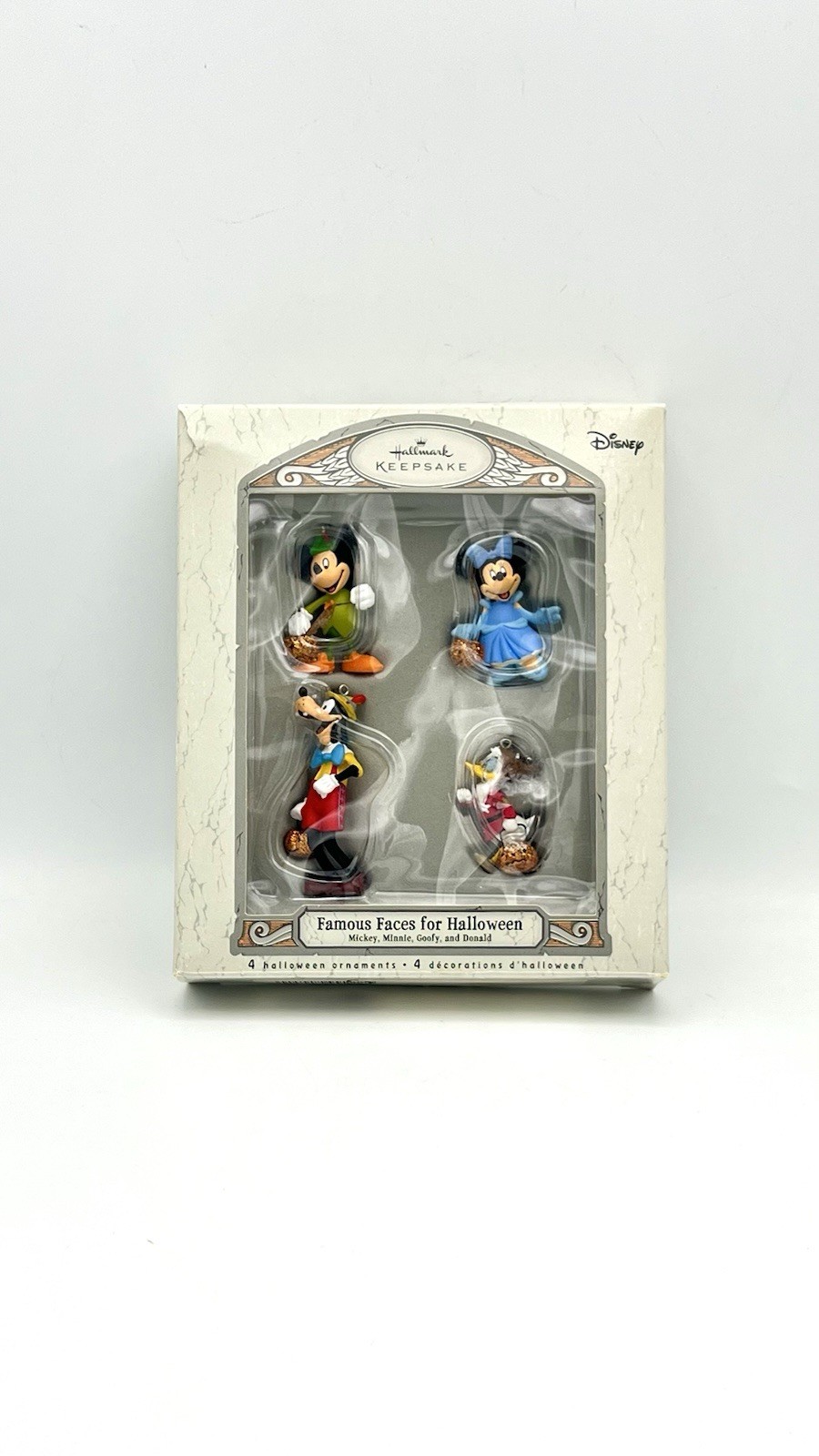 Hallmark Keepsake Disney Famous Faces Halloween Ornaments Mickey Minnie 2007 EXC Hallmark Keepsake Disney Famous Faces Halloween Ornaments Mickey Minnie 2007 EXC