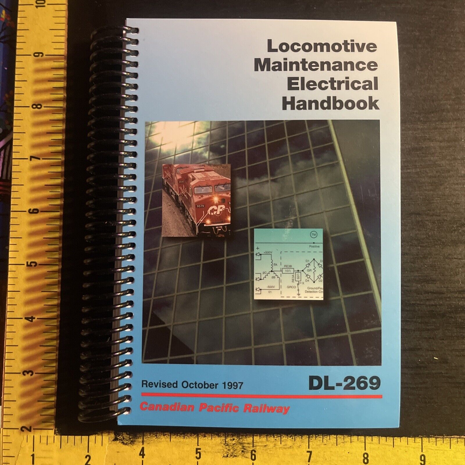 1997 Canadian Pacific Railway Locomotive Maintenance Electrical Handbook DL-269