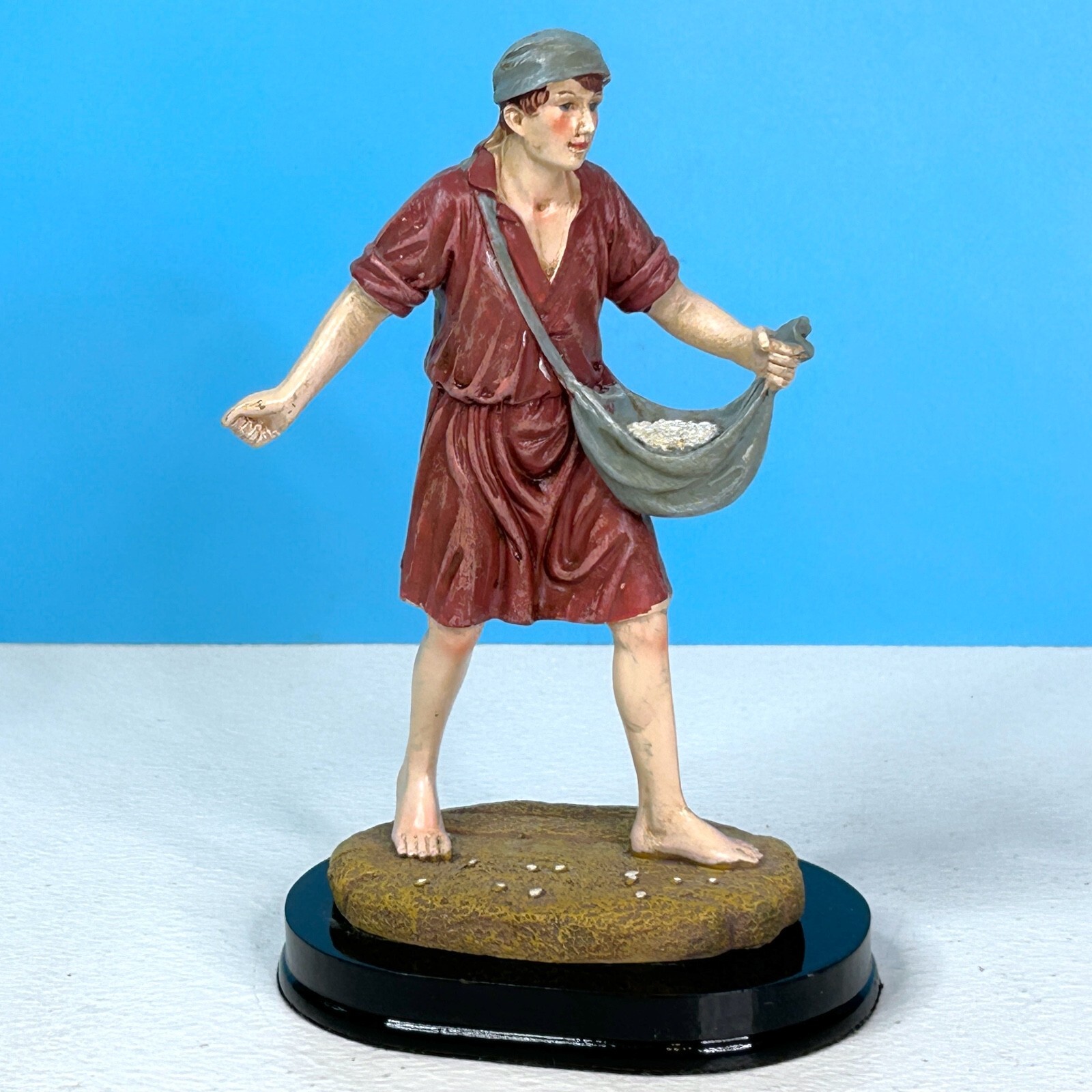 Beautifully Detailed Boy Man Sowing Seeds 6\