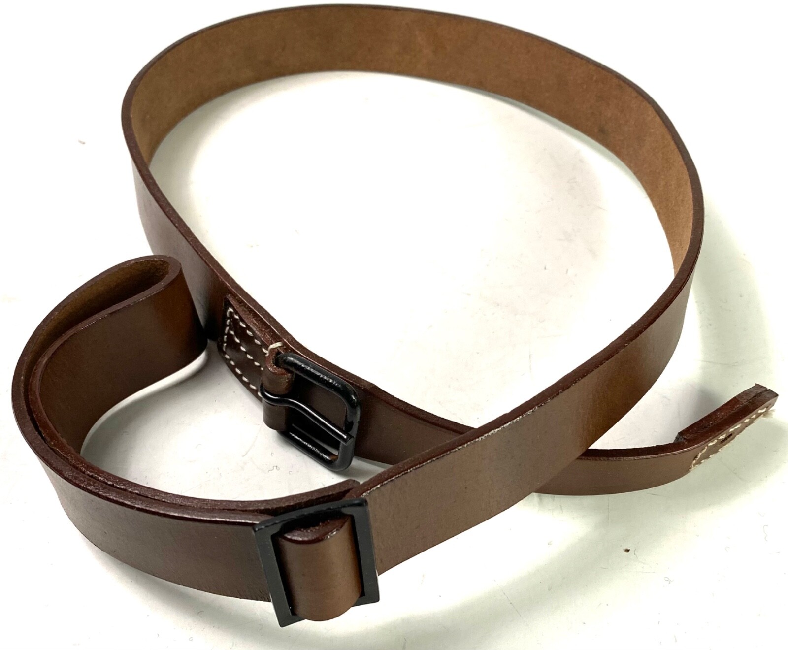 WWII GERMAN CZECH M1895 TURKISH MAUSER VZ-24 UNIVERSAL LEATHER RIFLE SLING WWII GERMAN CZECH M1895 TURKISH MAUSER VZ-24 UNIVERSAL LEATHER RIFLE SLING