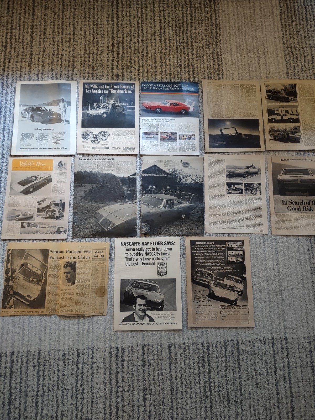 1970 Dodge Daytona/ Plymouth Superbird Magazine Advertisements And Articles 1970 Dodge Daytona/ Plymouth Superbird Magazine Advertisements And Articles