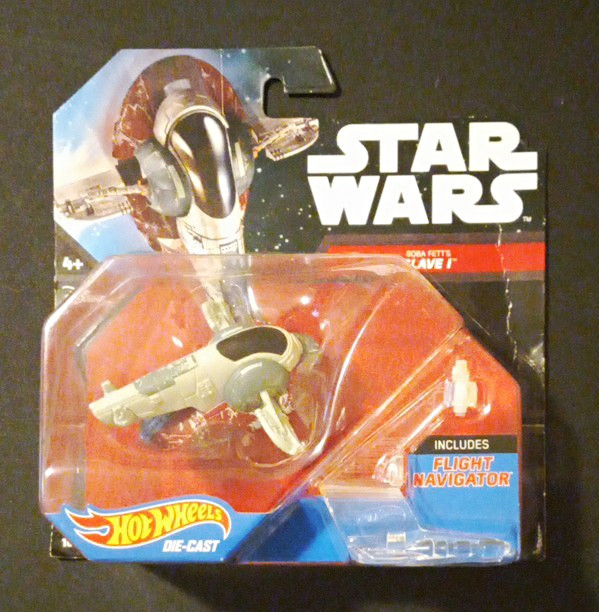 Hot Wheels Star Wars Die-Cast Boba Fett Slave I Starship w/ Flight Navigator Hot Wheels Star Wars Die-Cast Boba Fett Slave I Starship w/ Flight Navigator