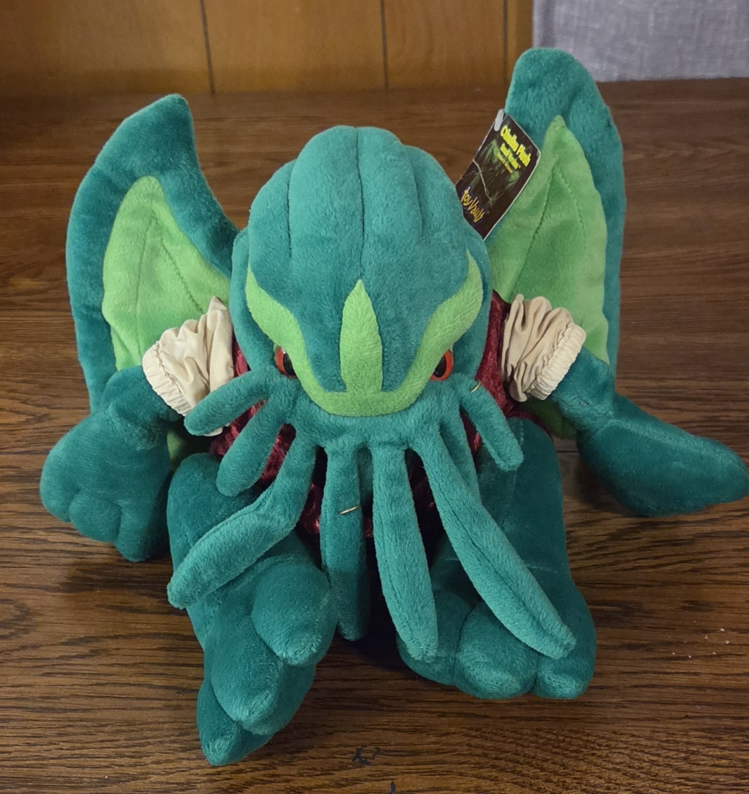 Rare New 2002 Green Cthulhu Gothic Clothed Plush H.P. Lovecraft Plush Halloween Rare New 2002 Green Cthulhu Gothic Clothed Plush H.P. Lovecraft Plush Halloween